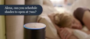 amazon alexa controlled window coverings
