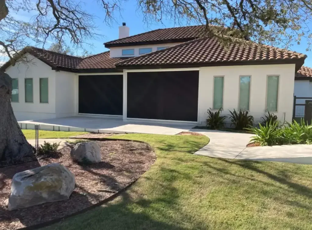 Exterior Shades for Garage Space
