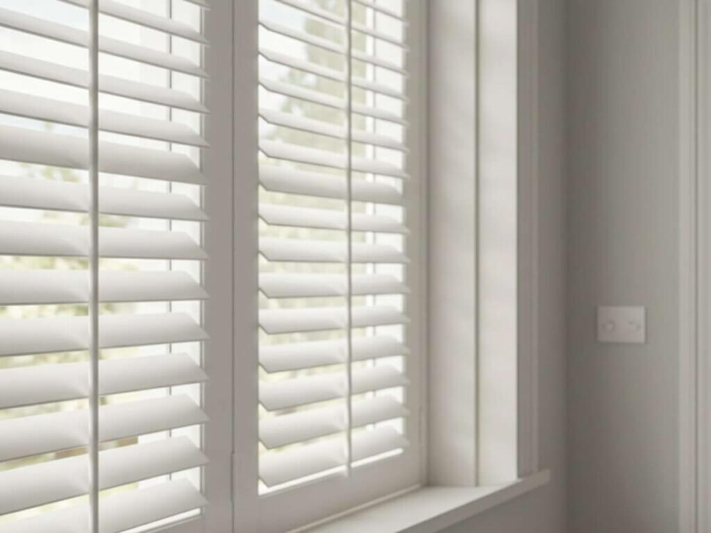 White Shutters in a room