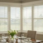 White Shutters in a Dining Room