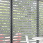 Zebra Shades in a home