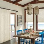 Horizons Averte Natural Fold in Dining Room Sliding Door