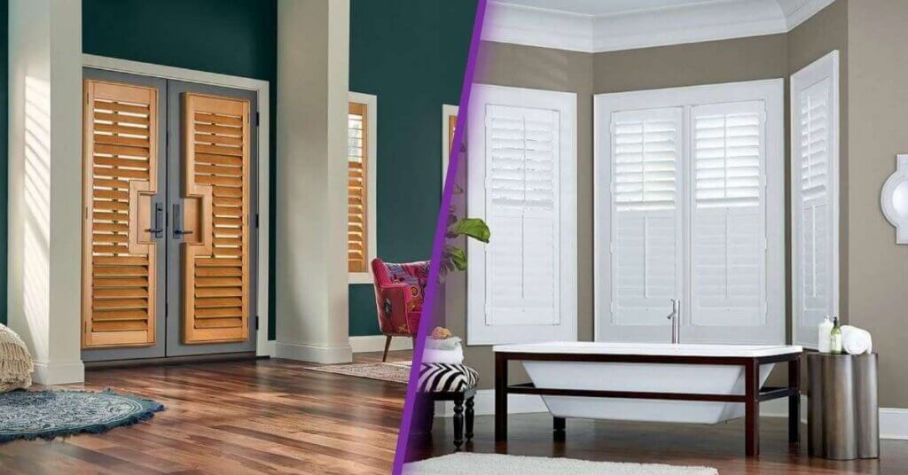 Wood vs Faux Wood Shutters: A Comparison