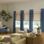 Horizons Roman Shades w Side Panels