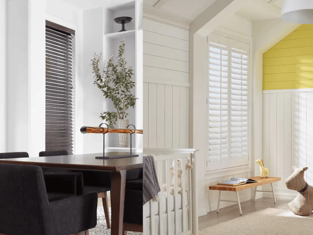 Wood Blinds vs. Wood Shutters