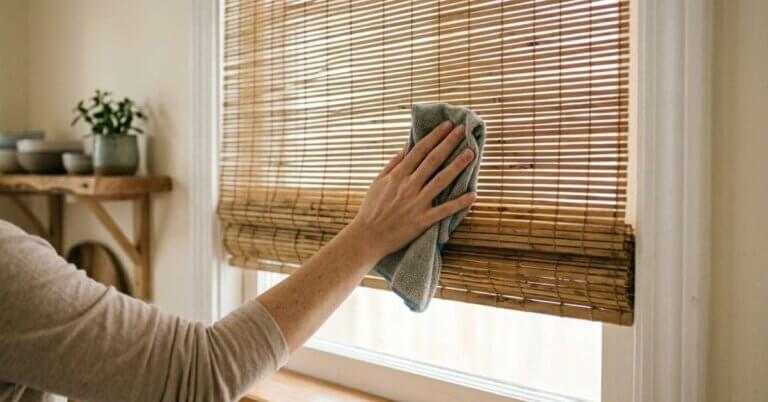 How to Clean Woven Wood Shades and Keep Them Looking New